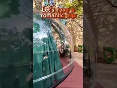 Full House Outdoor transparent Dome Igloo Prefabricated Bubble Dome House For Restaurant Glamping