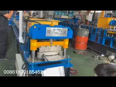 Hydraulic Roofing Sheet Making Machine 250 / 312 And 416mm Changeable Soffit Panel
