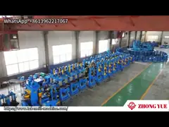 300F Low Carbon Steel Square Pipe Making Machine Automatic video