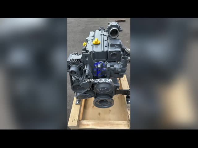 Оригинальный немецкий двигатель Deutz BF4M2012C с турбонаддувом