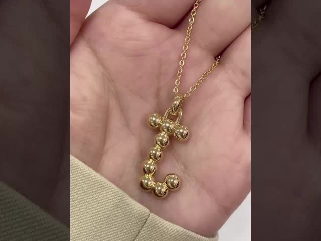 バブル 個人的な手紙 ファッション ペンダント 宝石