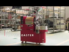 Gas Coffee Roaster Machine 3kg Coffee Bean Roasters Commercial Roasting Machine