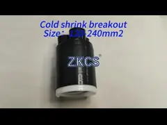 11kv Cold Shrink Breakout Boots For Termination Power Cablle Connection