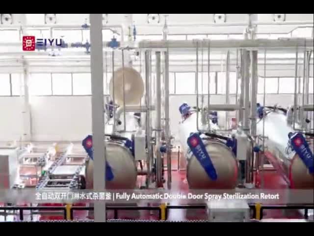 双ドアパステリゼーション ステリゼーション リトルト 水力シリンダー
