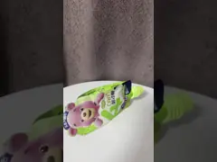 Custom Reusable Spout Food Pouch With Easy Peel Sealing And Baby Cap