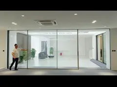 150 Electric Sliding Door  Panoramic Aluminum Alloy For  Large Balcony