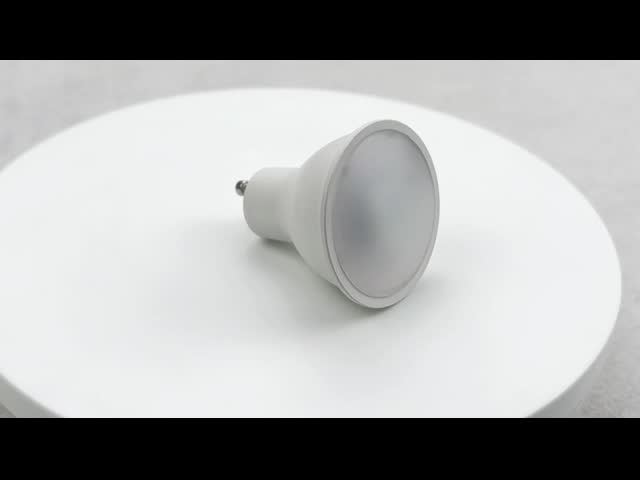 プラスチックとアルミニウム素材 GU10 高CRI98ディム可能な導かれた電球