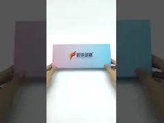 Custom Slotted Paperboard Box With Paper Liner And Sleeve For Chocolate Macaroon Cookie Sweet Packaging