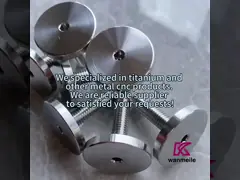 Metal Cnc Hardware Machined Part Gr2 Gr5 Ti6al4v Titanium Machinery Cnc Machining Parts