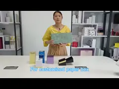 Caixa de Papel de Design Personalizado Conjunto de Cuidados da Pele Embalagem Caixa Cosmética de Alta Qualidade Estilos Diferentes Com Blister Tray