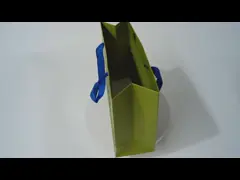 Изготовленные на заказ дешевые хозяйственные сумки бумаги Брауна с оптовой продажей печатания художественного произведения video