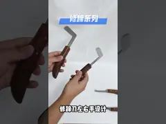 Hoof Knife Sharpener Steel Farrier Tool Honing Rod Sharpening Rod Ergonomic Handle Efficient Honing video