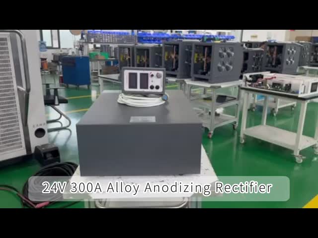 Fornecedor de alimentação de galvanização 24v 300a Rectificador anodizante de liga