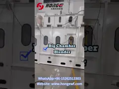 Ce Big Chamber Blender Machine / Polyester Fiber Mixing Machine