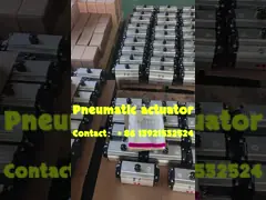 Квартальный поворот клапана актуатора шарового клапана клапанов управления video