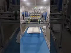 5kw Ultrasonic Folding Trapezoidal Bag Machine Bag Length Can Be Set Freely 5-7m/Min