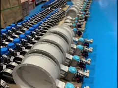 DN200 8 inch Stainless Steel Manual Butterfly Damper Simple Structure Easy Operation For Hvac Sysytem