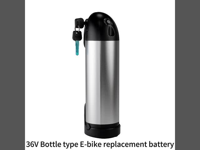 36В 10,4А батарея для бутылки с водой для велосипеда с литийным элементом 10s4p 18650 видео