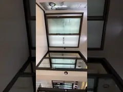 Aesthetics Swing Left Aluminum Folding Glass Doors Aluminum Glass Bifold Doors