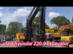 Hyundai R220LC 220LC-9S Вторая рука 22тонная экскаватор лопата копальщик 1.05м3 2022 модель video