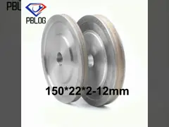 Glass Grinding with Diamond Polishing Wheel Smooth and Precise