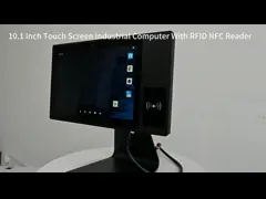 10.1 Inch Rugged Touch Screen Industrial PC With RFID NFC Card Reader And Webcam
