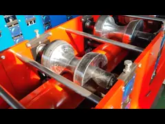 Ridge Metal Roof Roll Forming Machine PLC Control Hydraulic Fully Automatic
