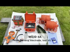 Widerstandskraft-Meter-Übersichts-Instrument des 2D multi Kanal-3D geophysikalisches