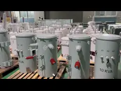CSP Type Single Phase Pole Mounted Transformer Oil Immersed 4160V To 120V ANSI IEEE Standard