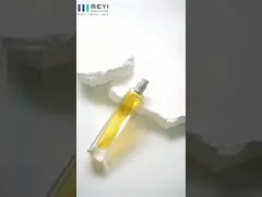 Cosmetic 50ml And 100ml Glass Bottles Jars With Lids  Square Shape Box