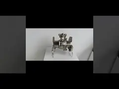 Large Size 20 Inch Two Pieces Ball Valve High Temperature High Pressure