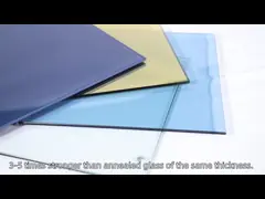 Fabrika 3-19MM Süper Güçlü Tempered Cam En Son Güvenlik için