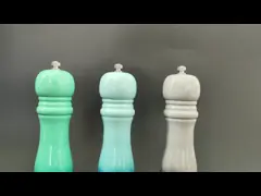 Wood Gradient Color Salt And Pepper Grinder Manual Grinder Bottle