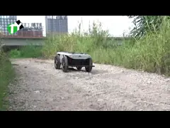48V UGV Wire-Controlled Four Wheel Drive Chassis Load 500kg IP44 Protection