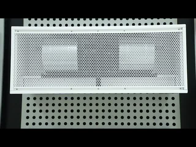 2025 Heavy Duty Industrial Theodoor Air Curtain For Storage Room / Factory Warehouse At 5-6m