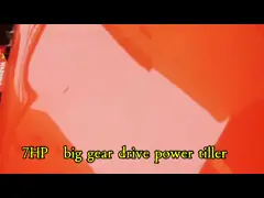 Agricultural Machinery Equipment Diesel Tiller Two-wheel Tiller 7 Horsepower Hand Tractor