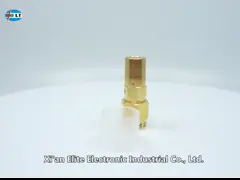 50Ohm Gold Plated RF Coaxial Adapter SMA Male to SMB Female Adapter