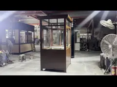 Couleur acier préfabriqué toilettes publiques faciles à assembler porte panneau sandwich