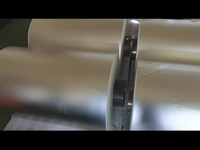 青 9mic 23mic AL+PET アルミ プラスチック 層状フィルム 片面