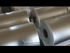 青 9mic 23mic AL+PET アルミ プラスチック 層状フィルム 片面