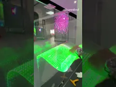 2.5mm Transparent LED Panels , 90% High Transparency See Through LED Screen