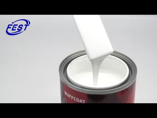 Оптовая 1K твердые цвета краска замороженная белая автомобильная краска Китайская автомобильная краска видео