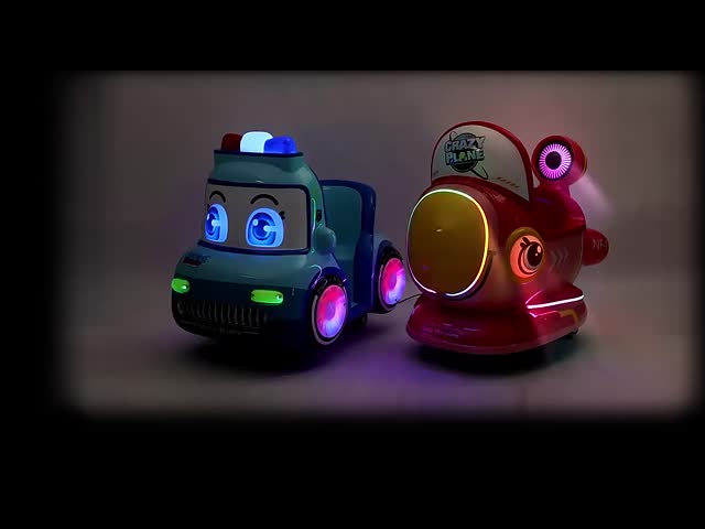 Cute cartoon swing car