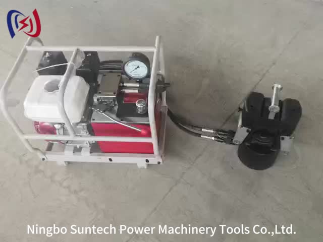 Compressor 100T Hydraulic Crimping Head With 80mpa Honda Gasoline Pump