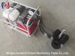 Compressor 100T Hydraulic Crimping Head With 80mpa Honda Gasoline Pump