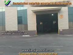 Geotechnical materials exported to South America