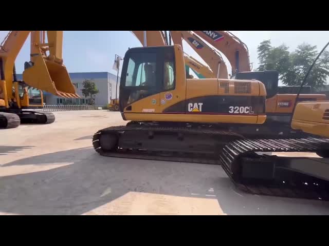 Япония Оригинальный CAT 320CL Подержанный гидравлический экскаватор 20 тонн Использованный CAT Digger 1m3 1CBM Капуста экскаватор