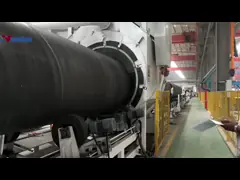 Fully Automated Polyurethane Foam Insulated Pipe Production Line with Polyethylene Wrapping