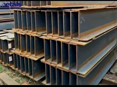 Mild Universal Structural Steel Beams Profiles SS400 Q235B