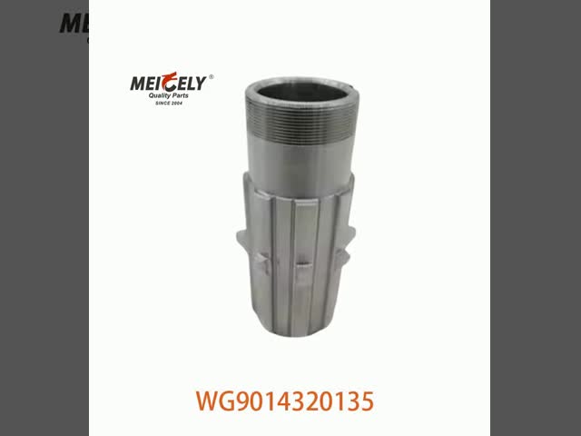 Heavy Truck Hollow Spine Shaft WG9014320135 for Sinotruk Howo Engine video